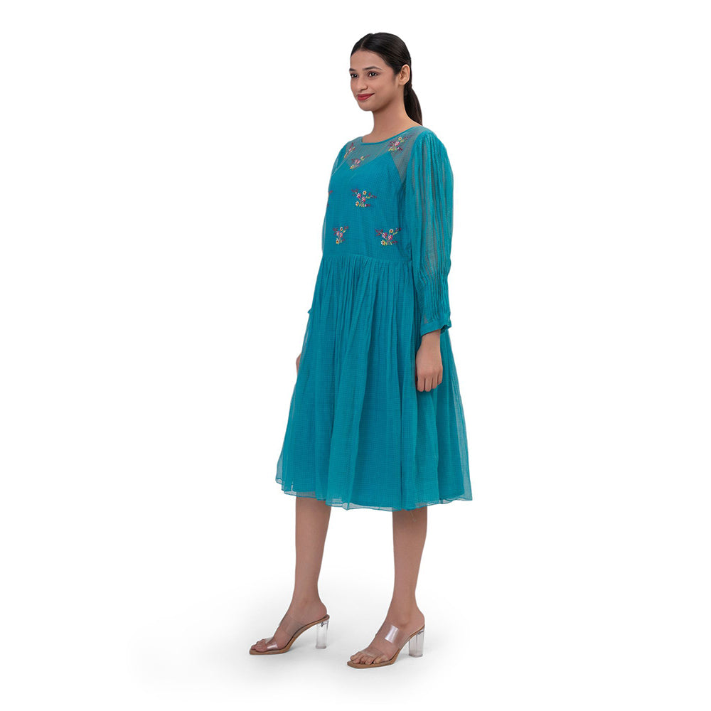 Journal By Pranay Peach Tiered Dress