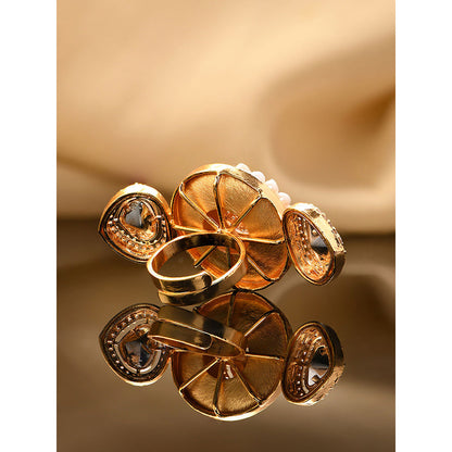 Joules By Radhika Ethereal Polki Ring