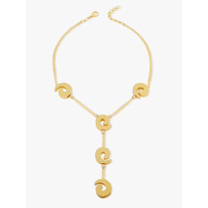 Joules By Radhika Solene Gold Plated Stone Studded Necklace