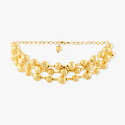 Joules By Radhika Solmae Gold Plated Choker Necklace