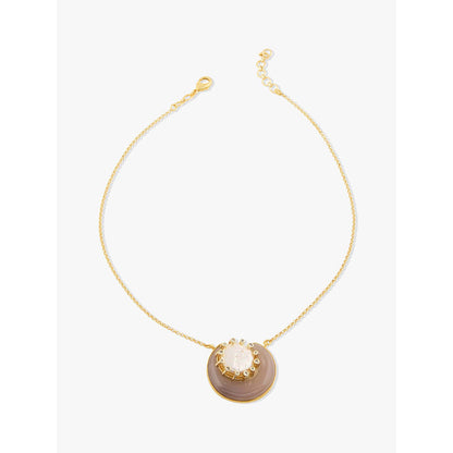 Joules By Radhika Ayelith Gold Plated Stone Studded Necklace