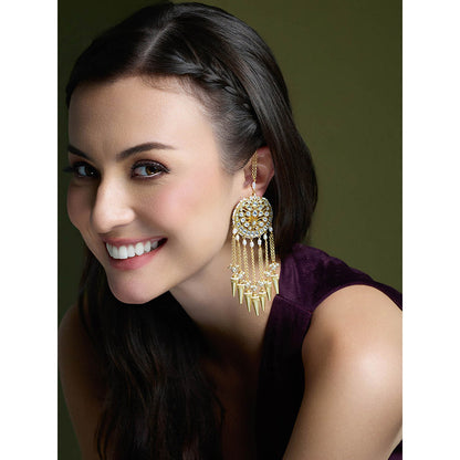 Joules By Radhika White Zaria Stones Drops