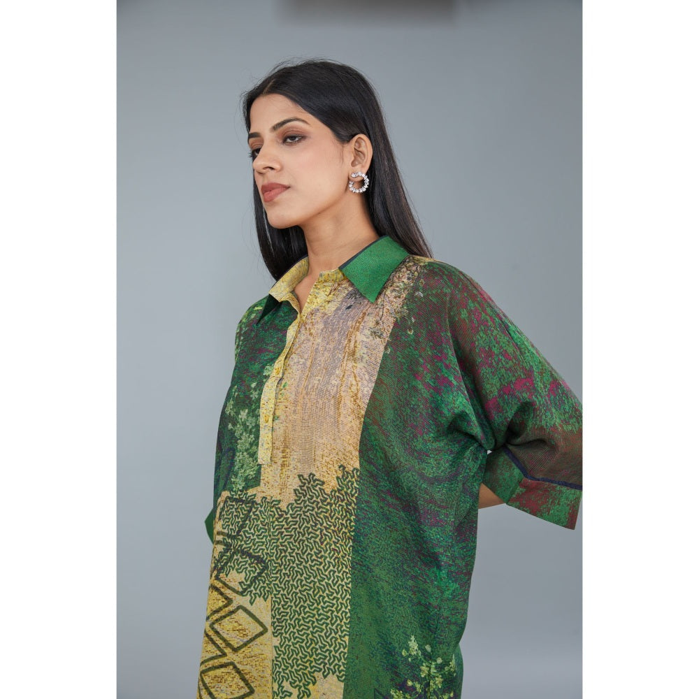 Kahani Lush Multi Color Printed Co-Ord (Set of 2)