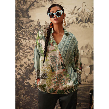 KALISTA Green Zoey Tunic