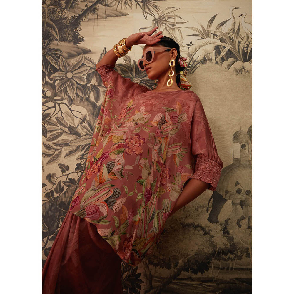 KALISTA Mauve Iris Kaftan