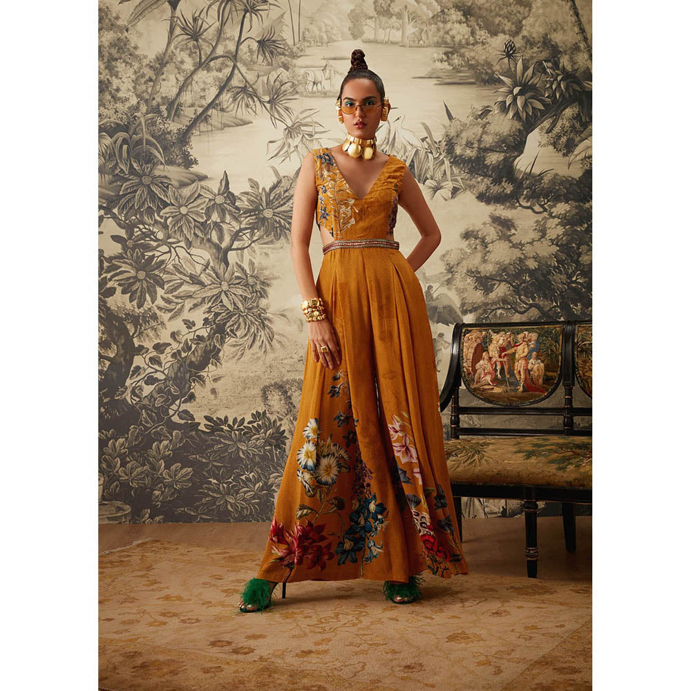 KALISTA Mustard Freya Jumpsuit