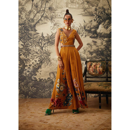 KALISTA Mustard Freya Jumpsuit