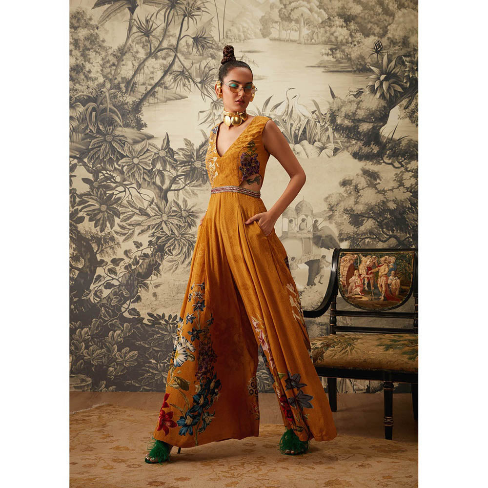 KALISTA Mustard Freya Jumpsuit