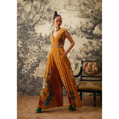 KALISTA Mustard Freya Jumpsuit
