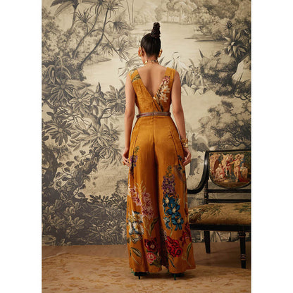 KALISTA Mustard Freya Jumpsuit