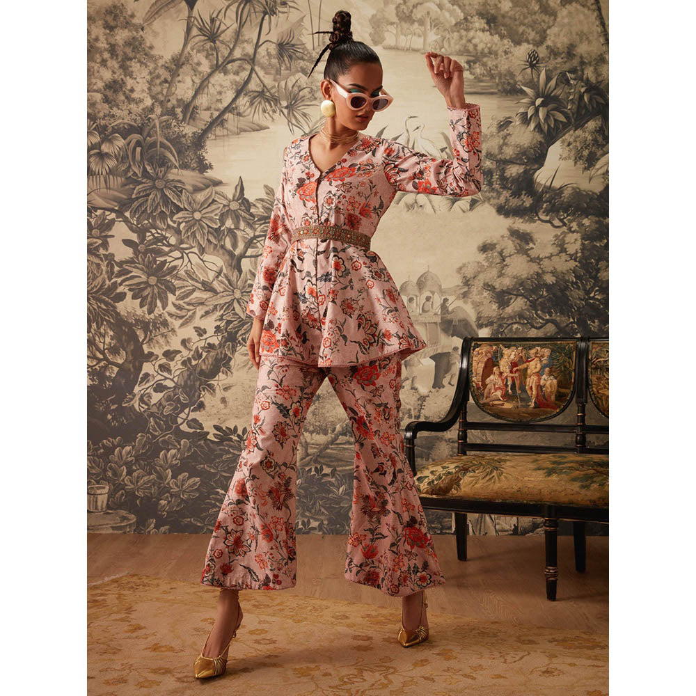 KALISTA Blush Pink Cynthia Co Ord (Set of 3)