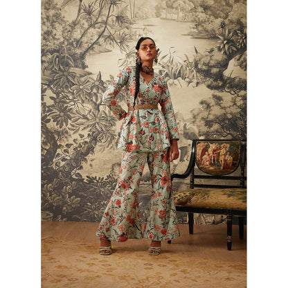 KALISTA Green Cynthia Co Ord (Set of 3)