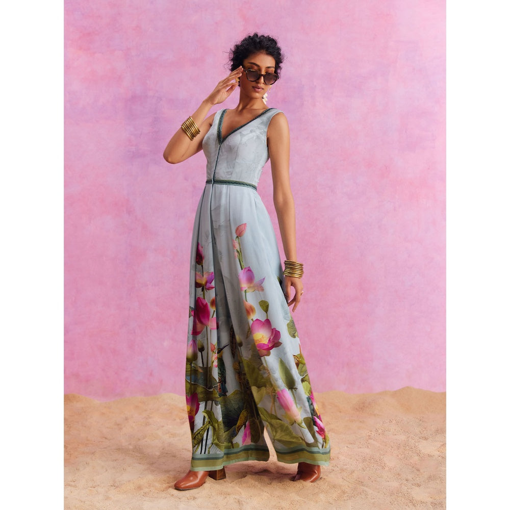 KALISTA Aqua Isra Jumpsuit