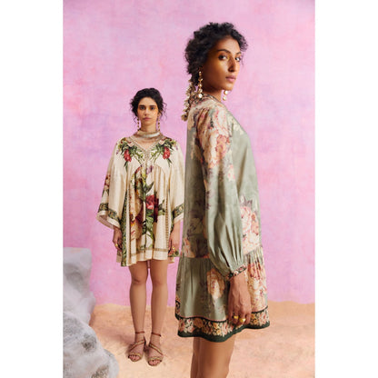 KALISTA Green Tiffiny Dress