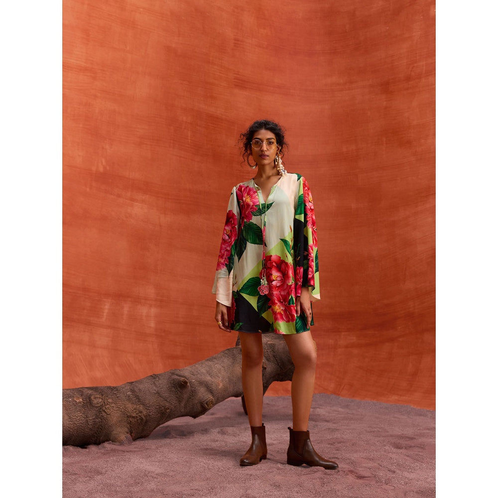 KALISTA Multi-Colour Rosalia Dress