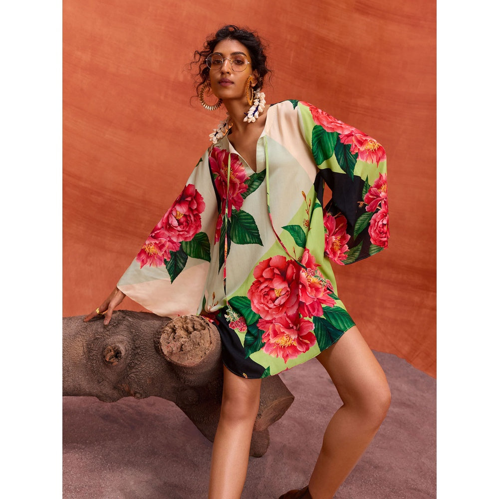 KALISTA Multi-Colour Rosalia Dress