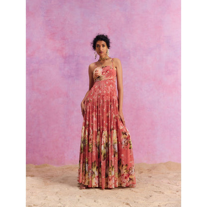 KALISTA Carrot Pink Urika Dress
