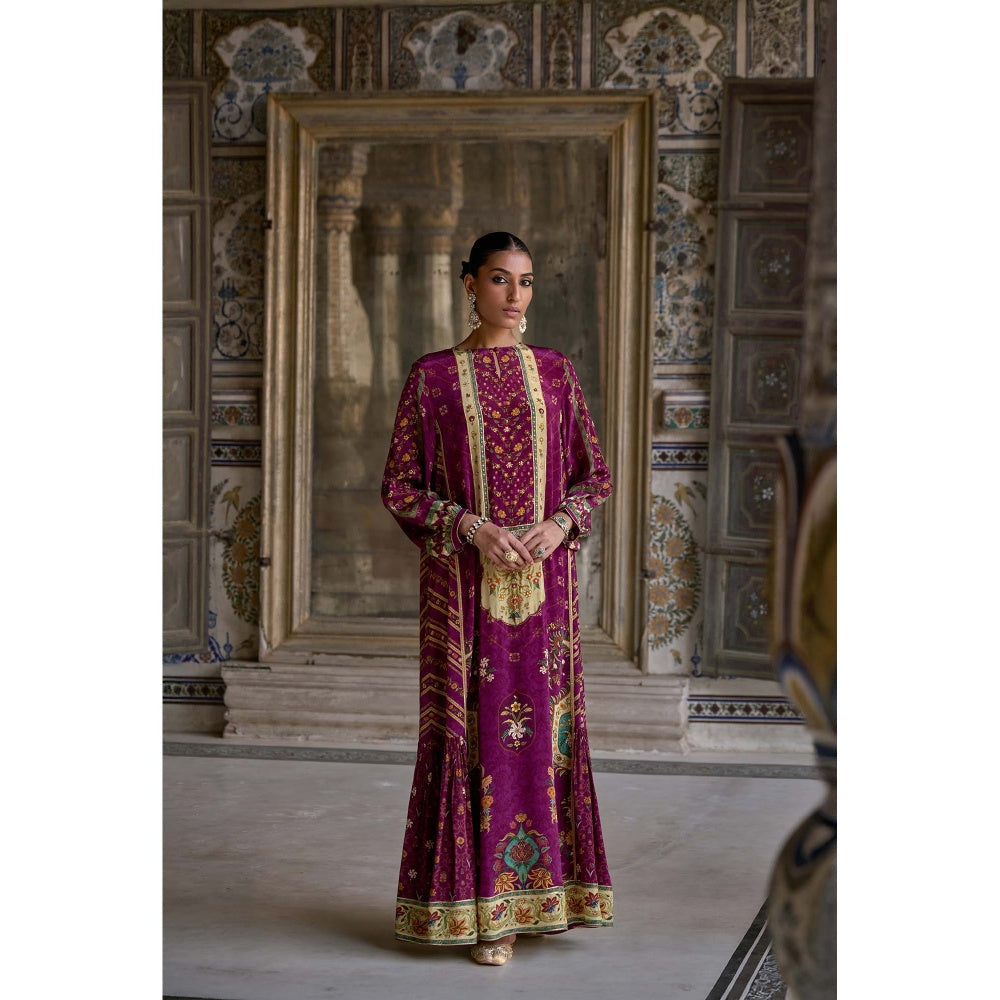 KALISTA Pink Ruhani Jalabiya Dress