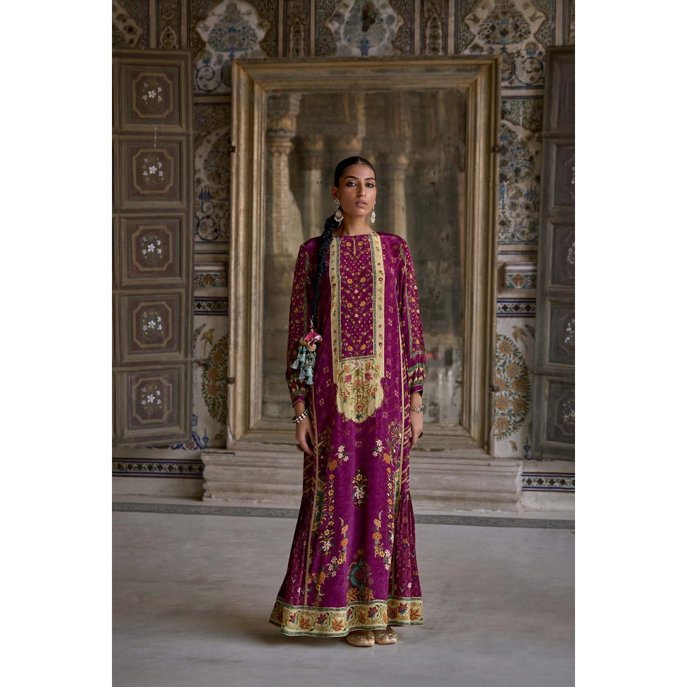 KALISTA Pink Ruhani Jalabiya Dress
