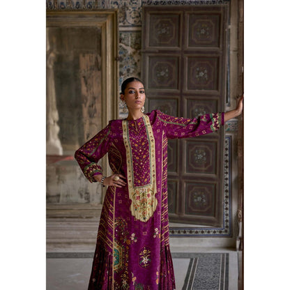 KALISTA Pink Ruhani Jalabiya Dress