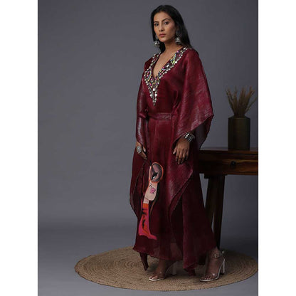Arpita Sulakshana Hand painted Printed Kaftan