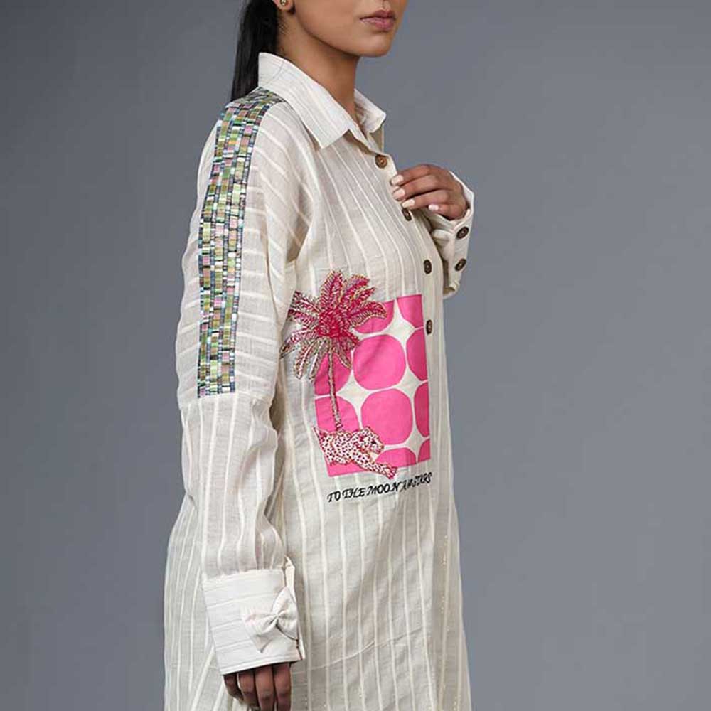 Arpita Sulakshana The Gulabi Cheetah Shirt