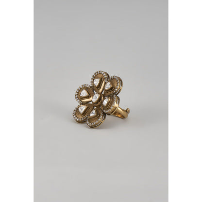 KARISA DESIGNS Gold Marisa Victorian Ring