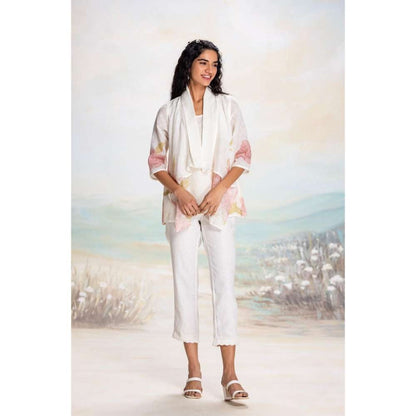 Kaveri Pink Bubble Flower Zoro Co-Ord (Set of 2)