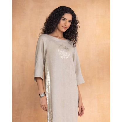 Kaveri Taupe Luna Dress