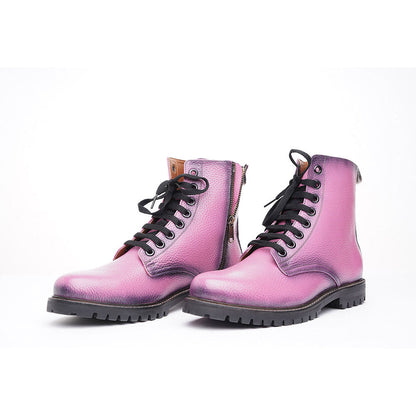 Kavith Sainaani Pink Mid Boots