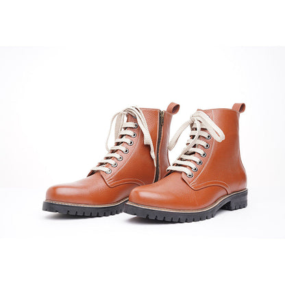 Kavith Sainaani Brown Mid Boots