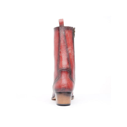 Kavith Sainaani Tall Red Boots