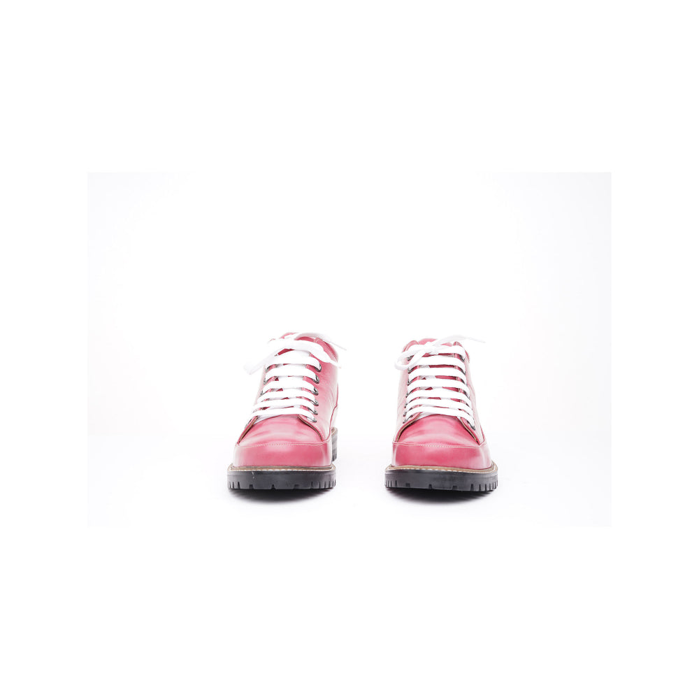 Kavith Sainaani Fuscia Low Boots