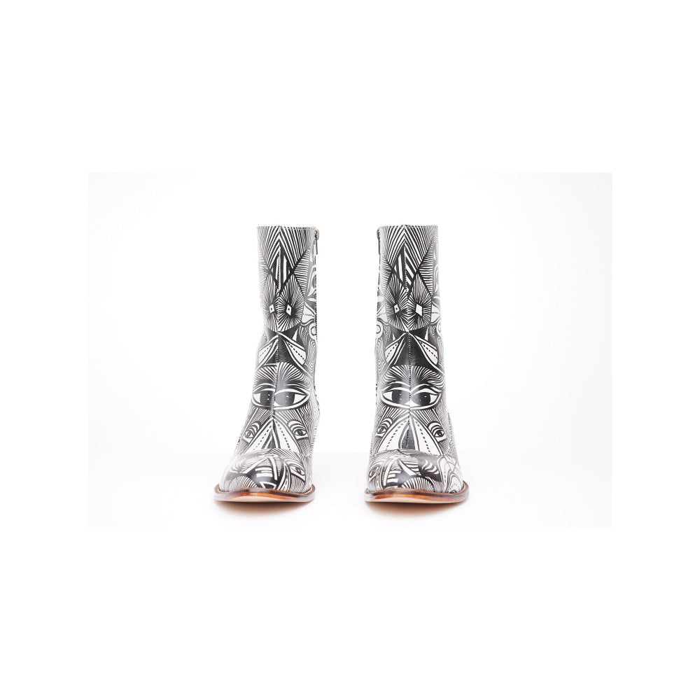 Kavith Sainaani Tall Hand Painted Boots