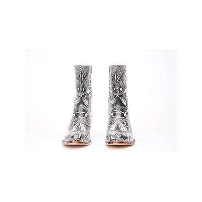 Kavith Sainaani Tall Hand Painted Boots