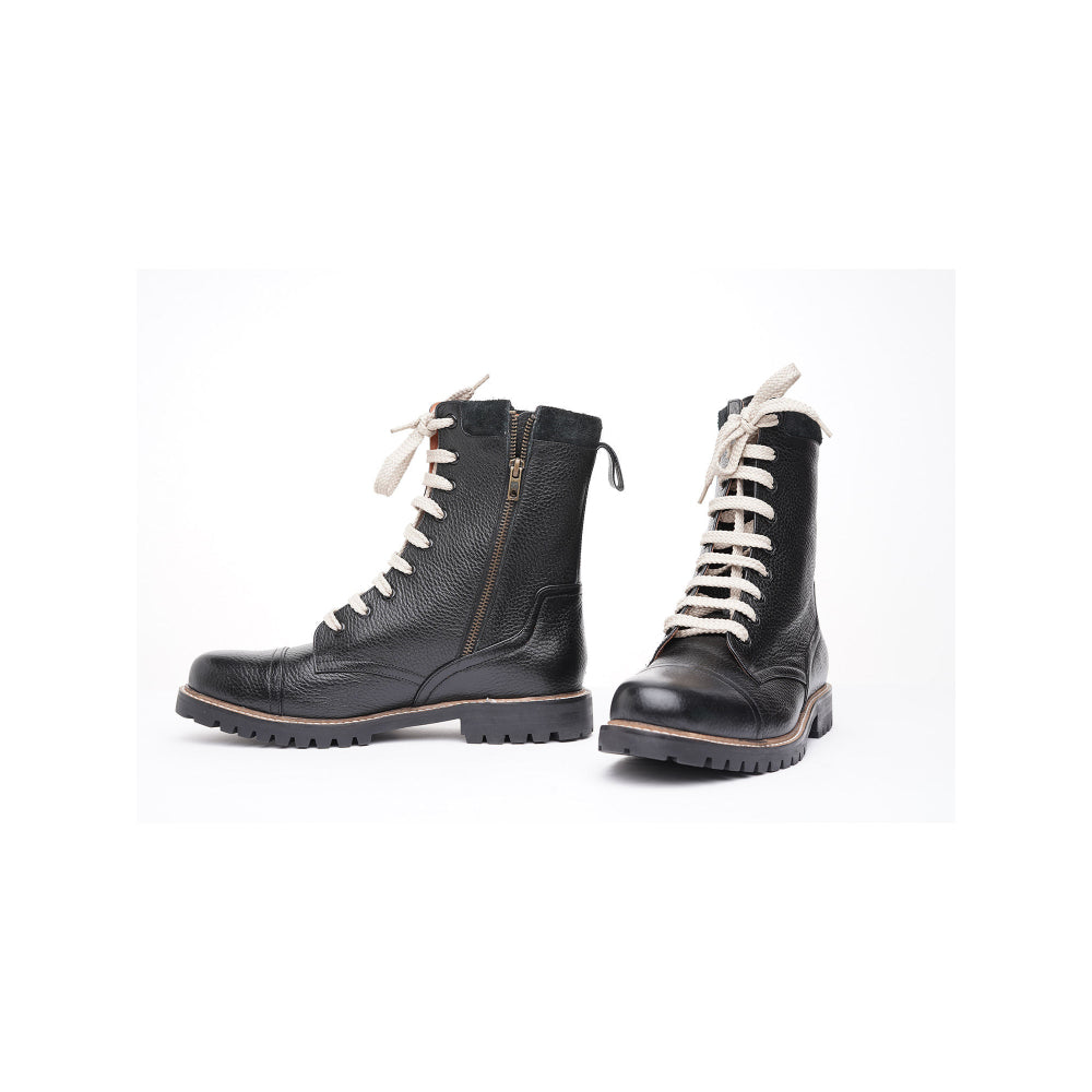 Kavith Sainaani Black Mid Boots