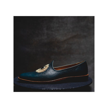 Kavith Sainaani Teal Gem Jutti