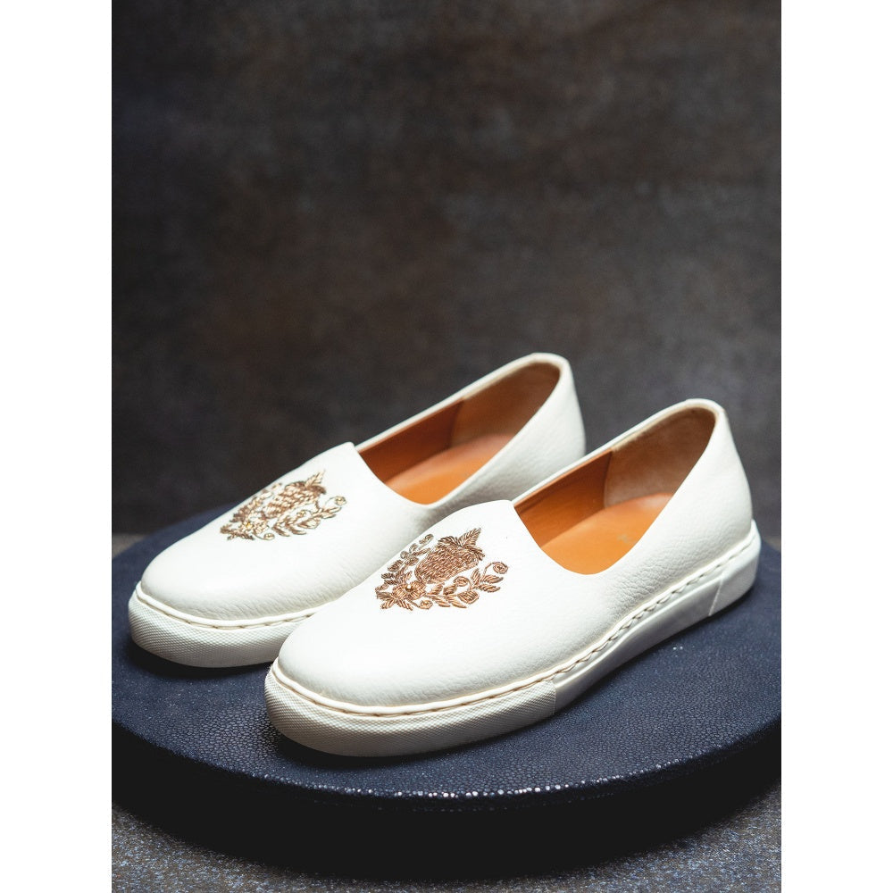 Kavith Sainaani White Wedding Sneaker