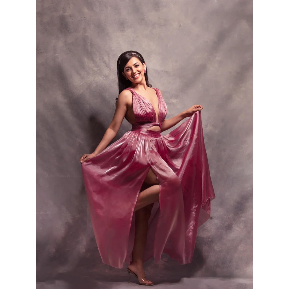 Kayjay by Kritika Jain Caitlyn Pink Maxi Dress