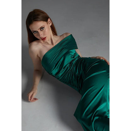 Kayjay by Kritika Jain Cocktails Green Maxi Dress