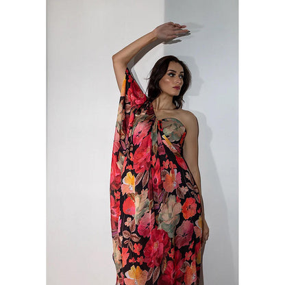 Kayjay by Kritika Jain Habibi Red Maxi Dress