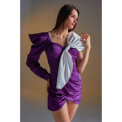 Kayjay by Kritika Jain Blair Purple Mini Dress
