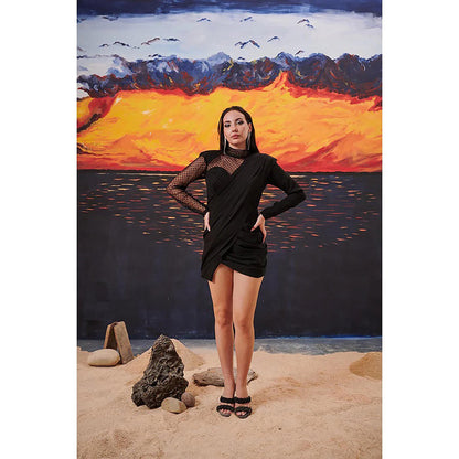 Kayjay by Kritika Jain British Black Mini Dress