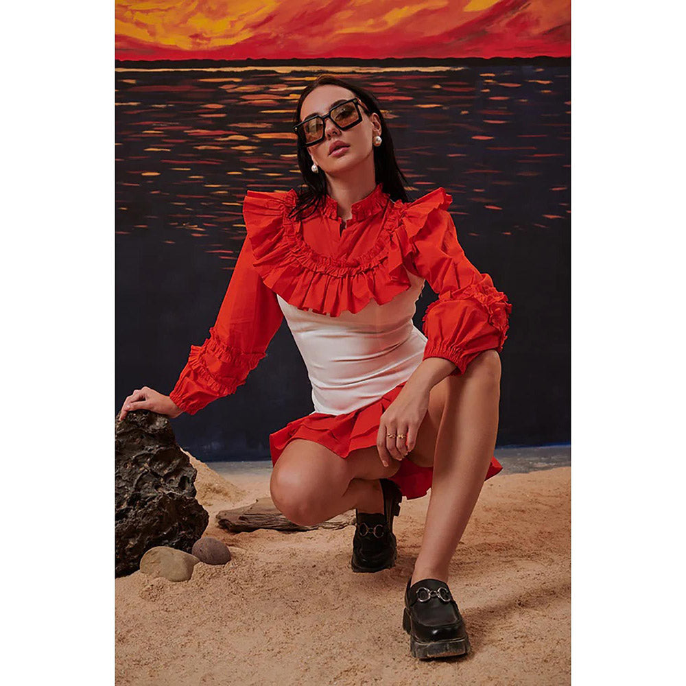 Kayjay by Kritika Jain Chess Multi-Color Mini Dress