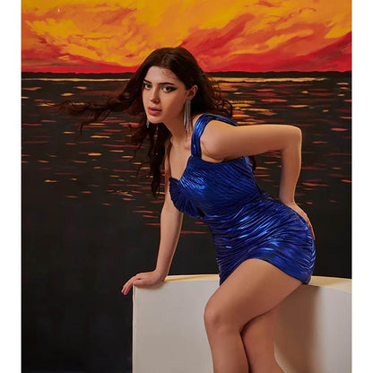 Kayjay by Kritika Jain Croatia Blue Mini Dress