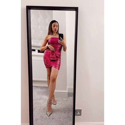 Kayjay by Kritika Jain Fishy Fit Pink Mini Dress