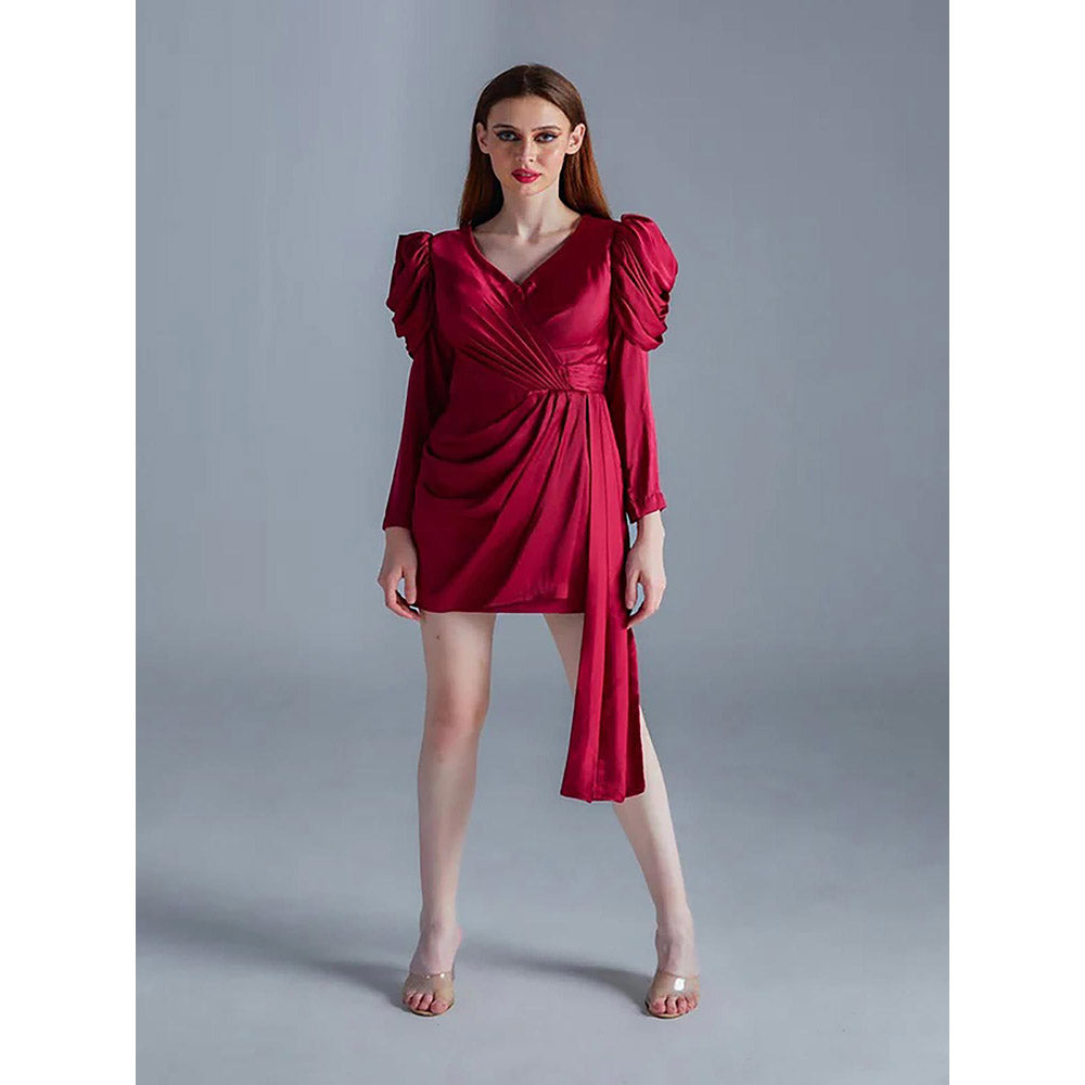 Kayjay by Kritika Jain Khloe Red Mini Dress