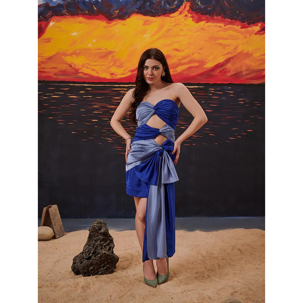 Kayjay by Kritika Jain Water Baby Blue Mini Dress