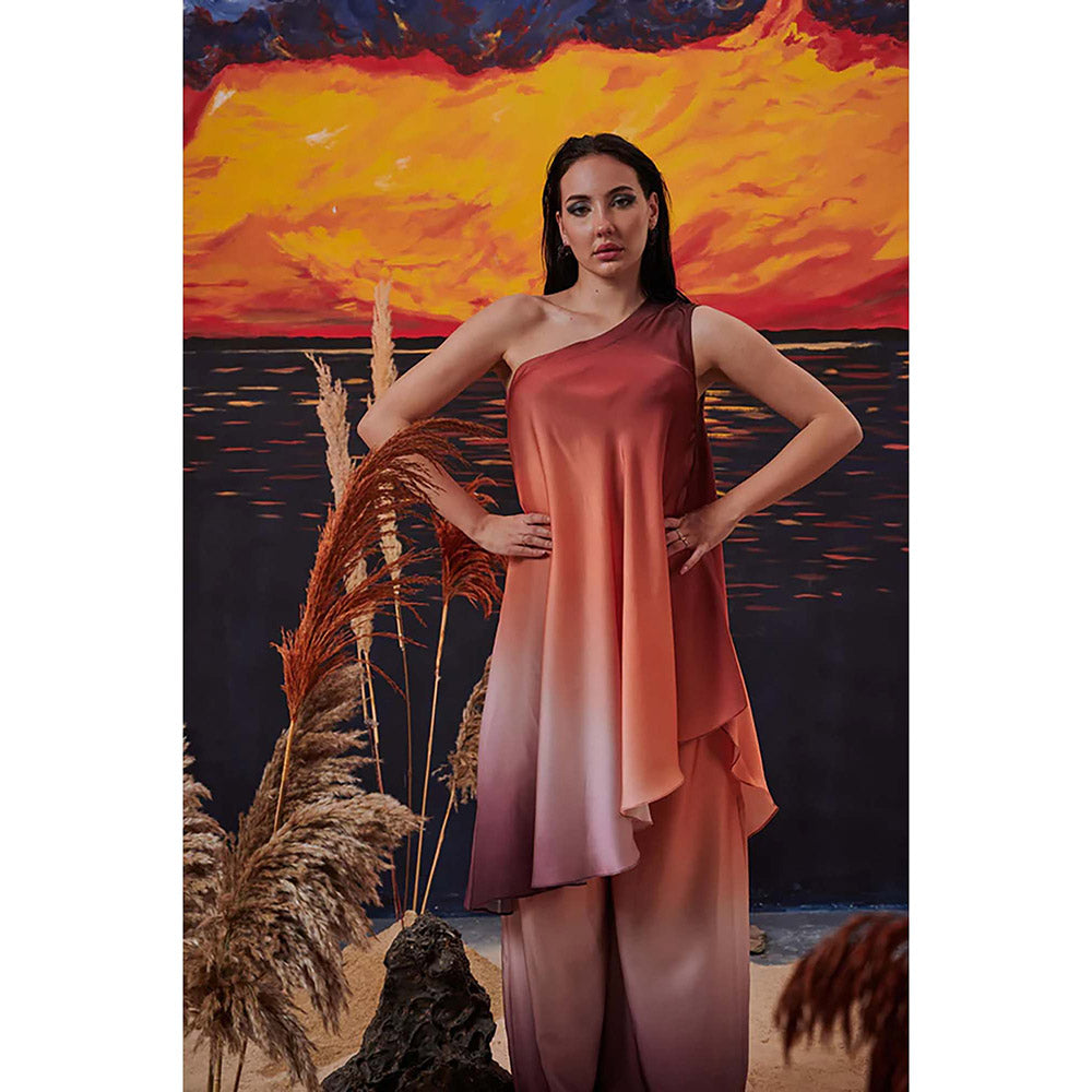 Kayjay by Kritika Jain Sunset Co-Ord (Set of 2)