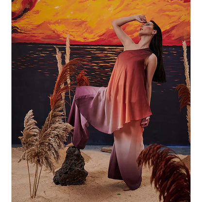 Kayjay by Kritika Jain Sunset Co-Ord (Set of 2)